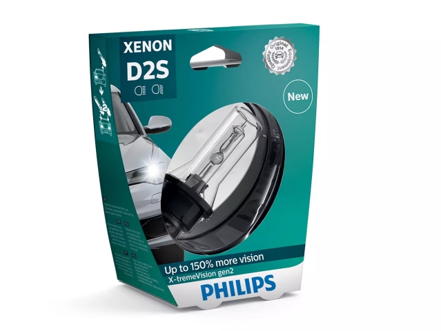 Autožárovka Xenon X-tremeVision D2S Philips 85122XV2S1, Xenon X-tremeVision gen2 1ks v balení