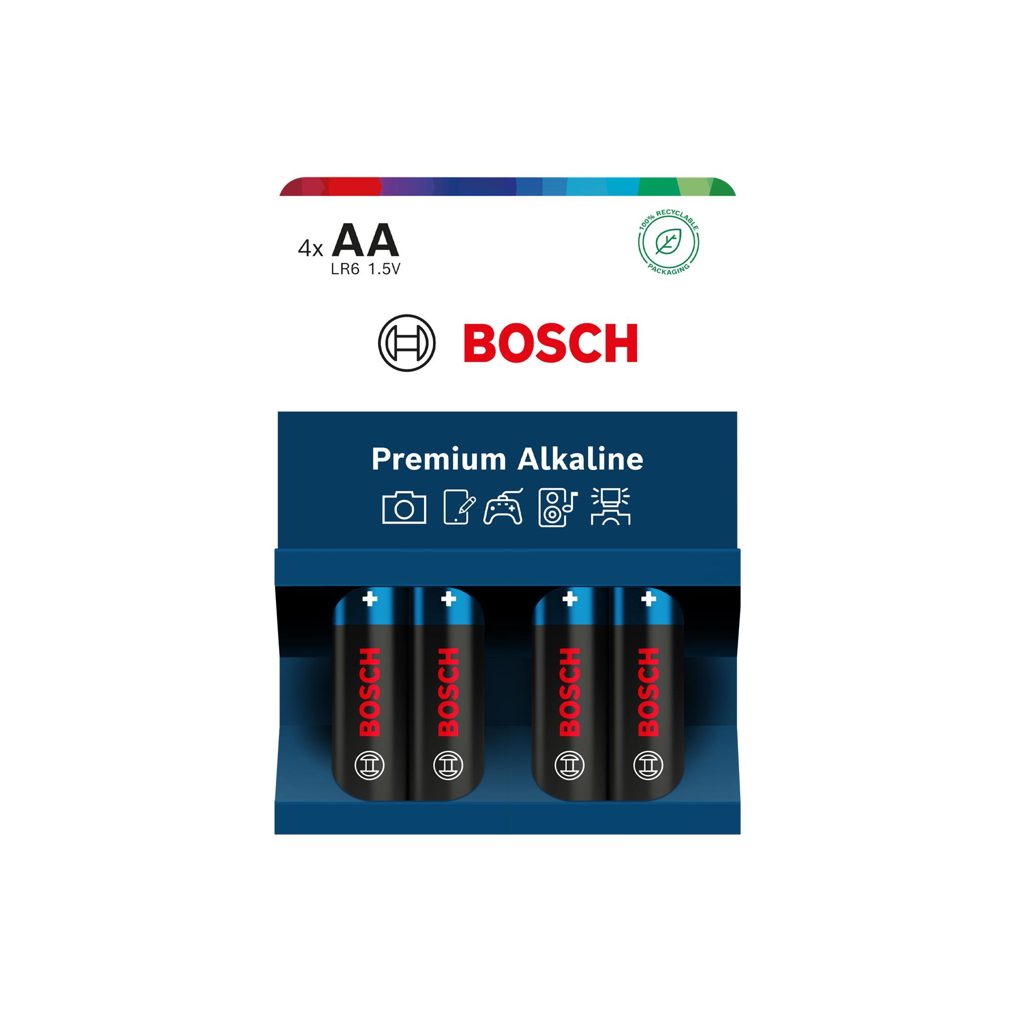 Baterie Bosch LR6PA4B/00 Premium Alkaline AA 4 ks