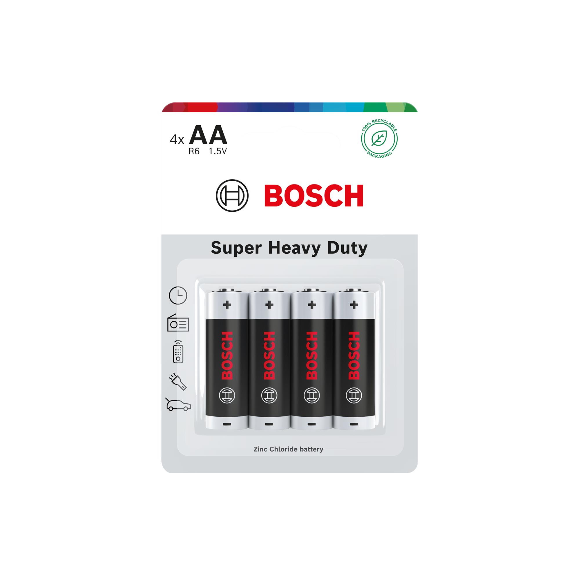 Baterie Bosch R20SHD2B/00 Super Heavy Duty D 2 ks