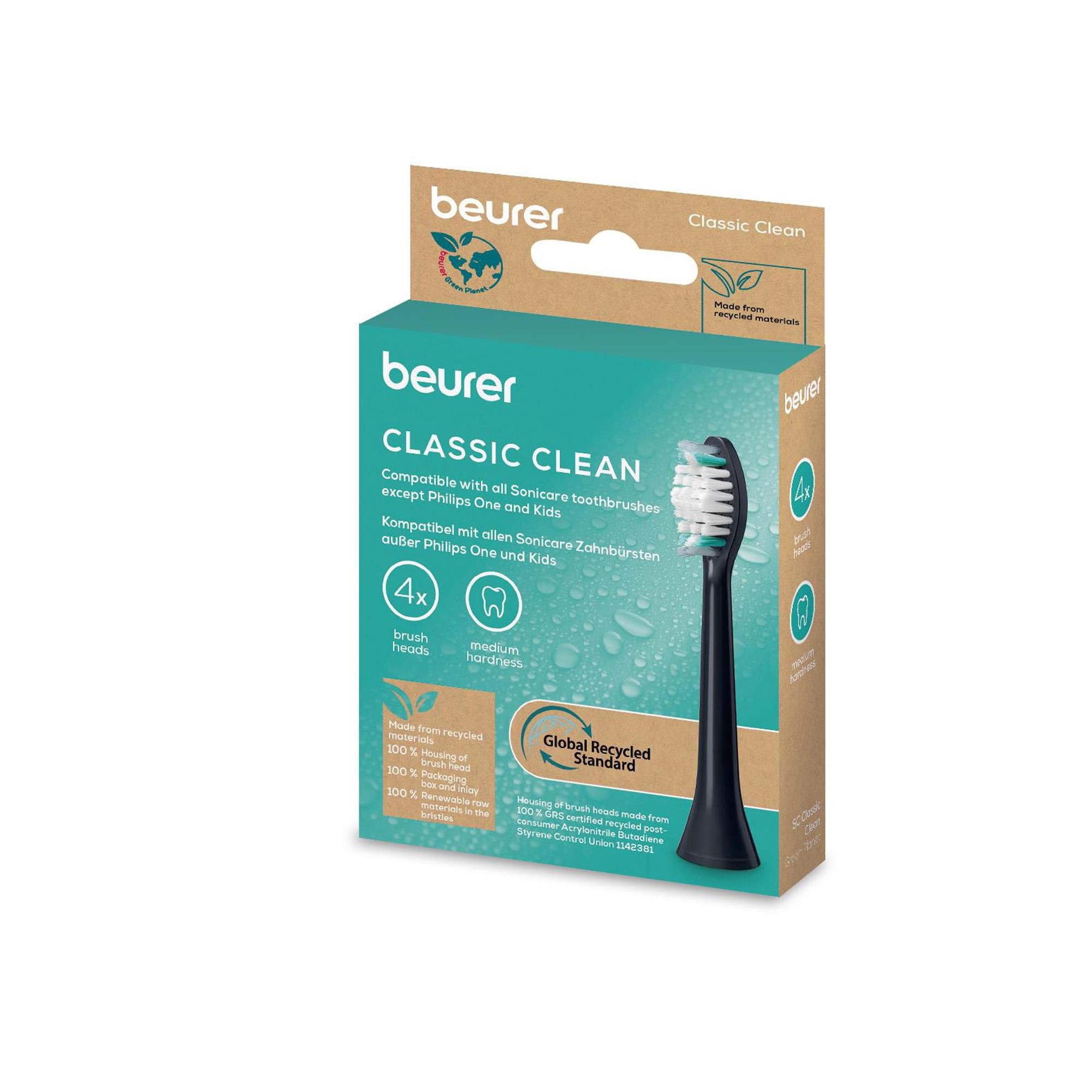 Beurer SC4 set classic clean náhradní hlavice 4ks