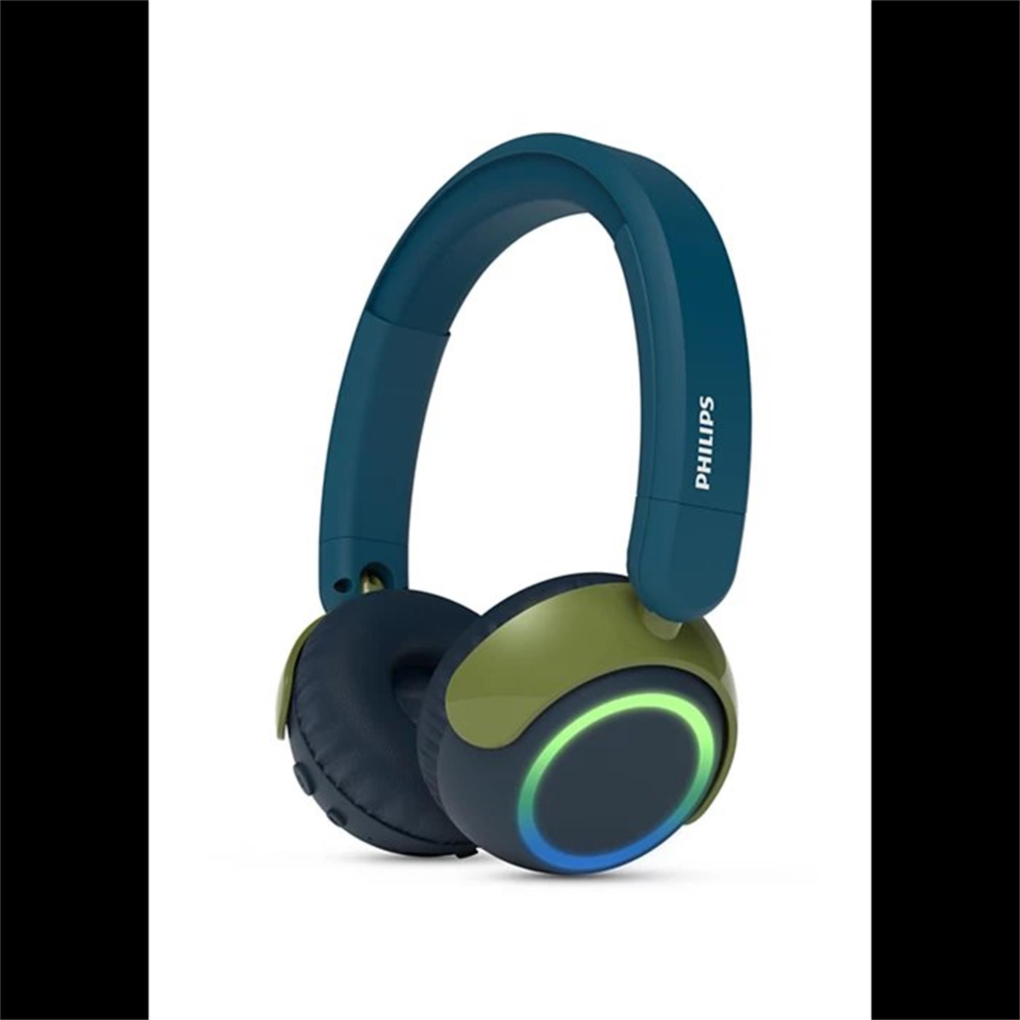 Sluchátka PHILIPS TAK4200CT/00 Krystalově modrozelená Pro děti