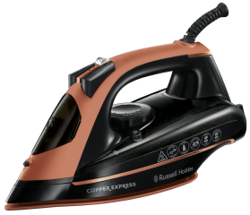 Žehlička Cooper Express Russell Hobbs 23975, černá metalická, Copper Express